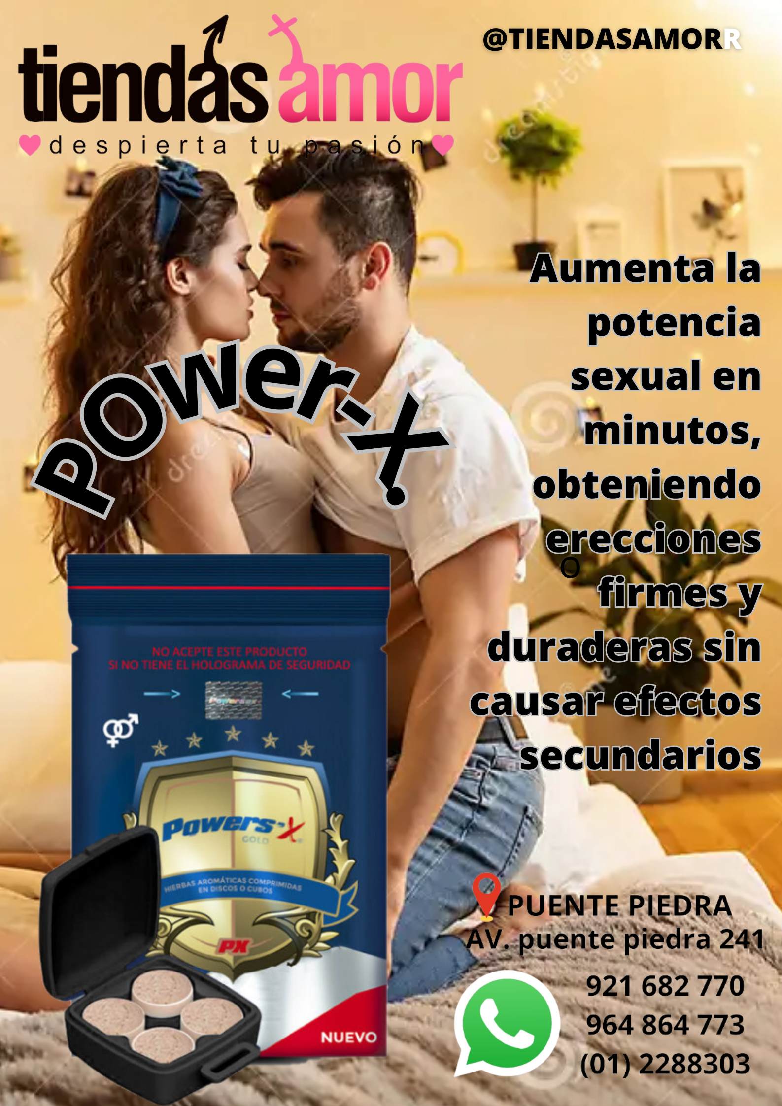 Powers x Potenciador y Retardante WhatsApp C 921 682 770- 969 889 888 -964 864 773